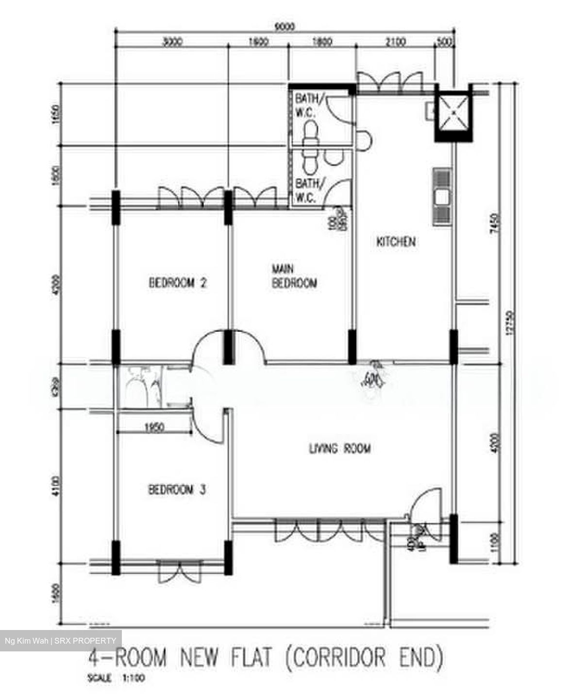 Blk 124 Yishun Street 11 (Yishun), HDB 4 Rooms #590317701